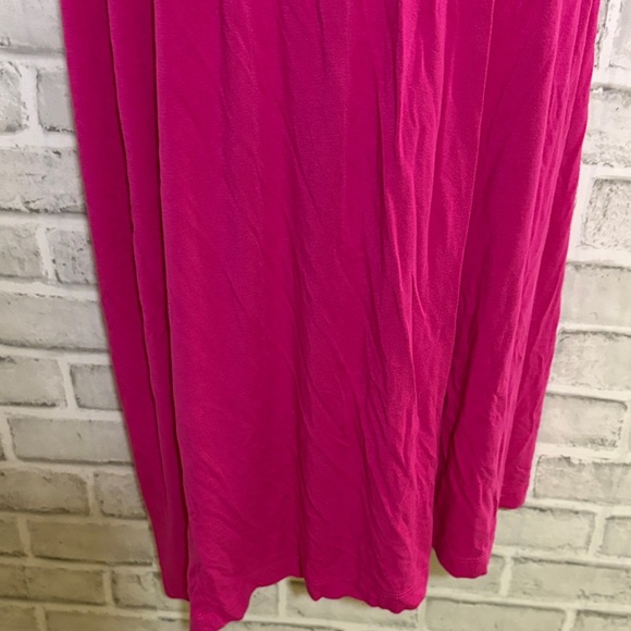 Old Navy Vibrant Pink Midi Dress, size XL - Picture 4 of 6